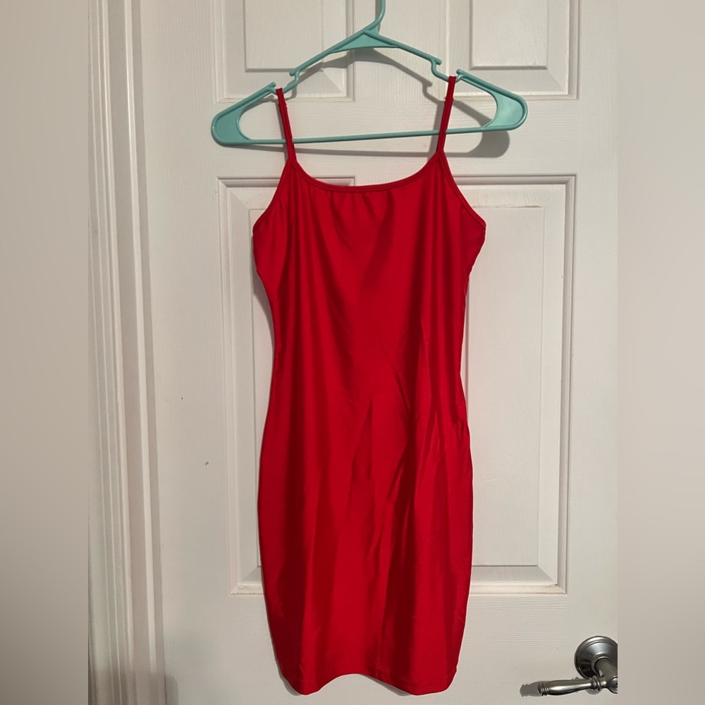 Medium red dress